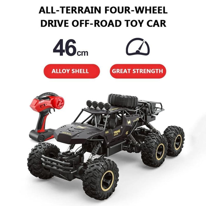 4wd Oversized Alloy Six Wheel Vehicle Rc Car
