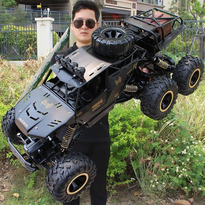 4wd Oversized Alloy Six Wheel Vehicle Rc Car