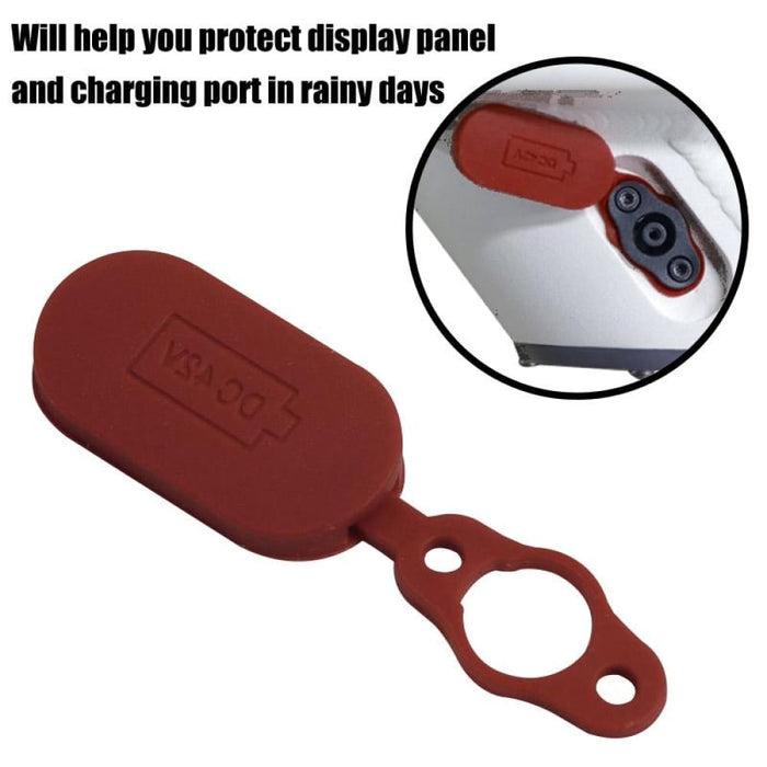 5 In 1 Charge Port Cover Cap Siliceone Plug For Xiaomi M365