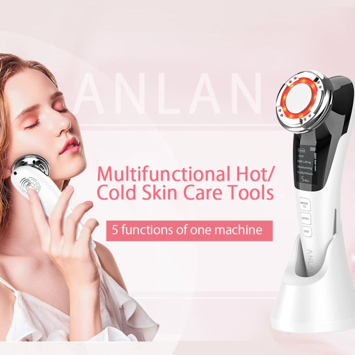 5 in 1 Hot Cold Skin Care Tool for Facial & Wrinkle Removal