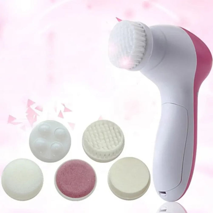 5 In 1 Electric Facial Cleansing Brush