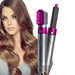 5-in-1 Hot Air Brush Hair Volumizer Straightener And Curler