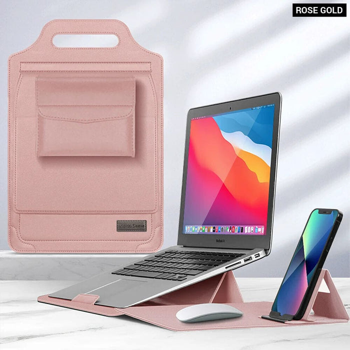 5 in 1 Laptop Sleeve Bag for Macbook Huawei Cable Mouse Pad