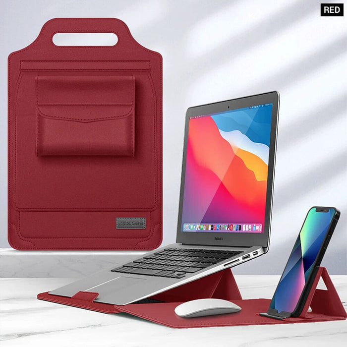 5 in 1 Laptop Sleeve Bag for Macbook Huawei Cable Mouse Pad