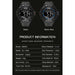 5 in 1 Men’s Big Dial Led Digital Wrist Watch