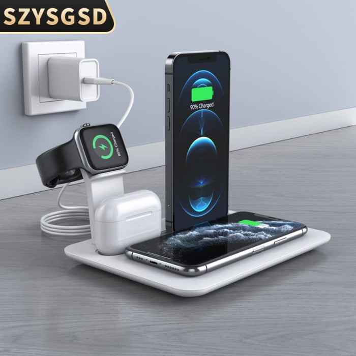 5 In 1 Qi Wireless Charger Stand