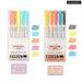 5 10 Colour Dual Tip Highlighters Kawaii Japanese Art