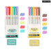 5 10 Colour Dual Tip Highlighters Kawaii Japanese Art