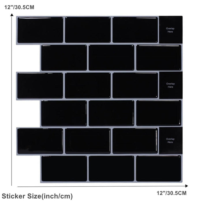 5 10pcs Basic Brick Tile Sheets Stickers