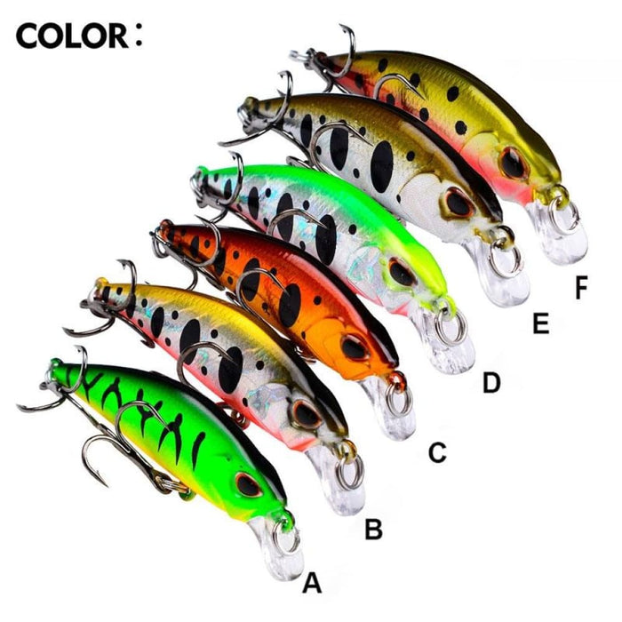 5.3cm Sinking Minnow Lure 4.6g Bionic Hard Bait
