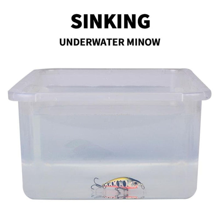5.3cm Sinking Minnow Lure 4.6g Bionic Hard Bait