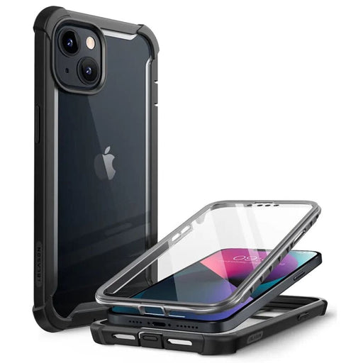 5.4’ Dual Layer Rugged Clear Bumper Case with Built-in