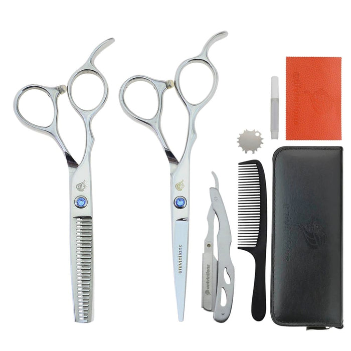 5.5 6.0’ Left Handed Hairdressing Scissors With Razors &