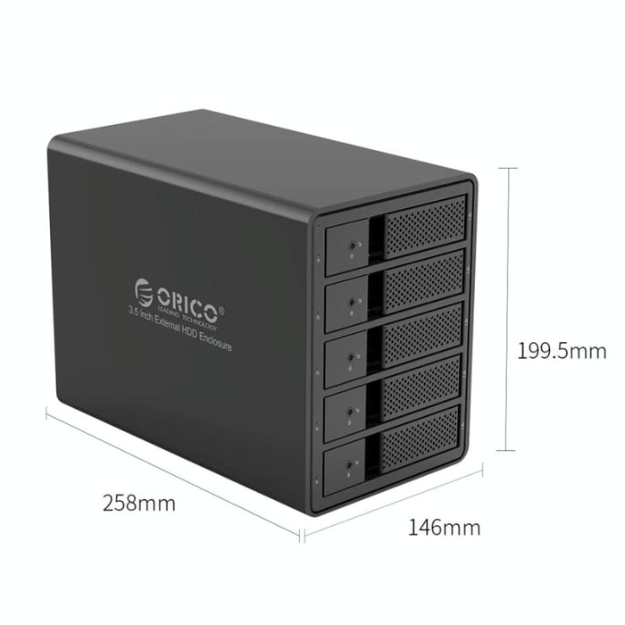 5 Bay Usb 3.0 Hdd Enclosure For Desktops