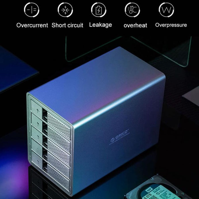 5 Bay Usb 3.0 Hdd Enclosure For Desktops