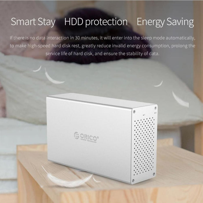 5 Bay Usb 3.0 Hdd/ssd Enclosure With Raid 50tb Capacity