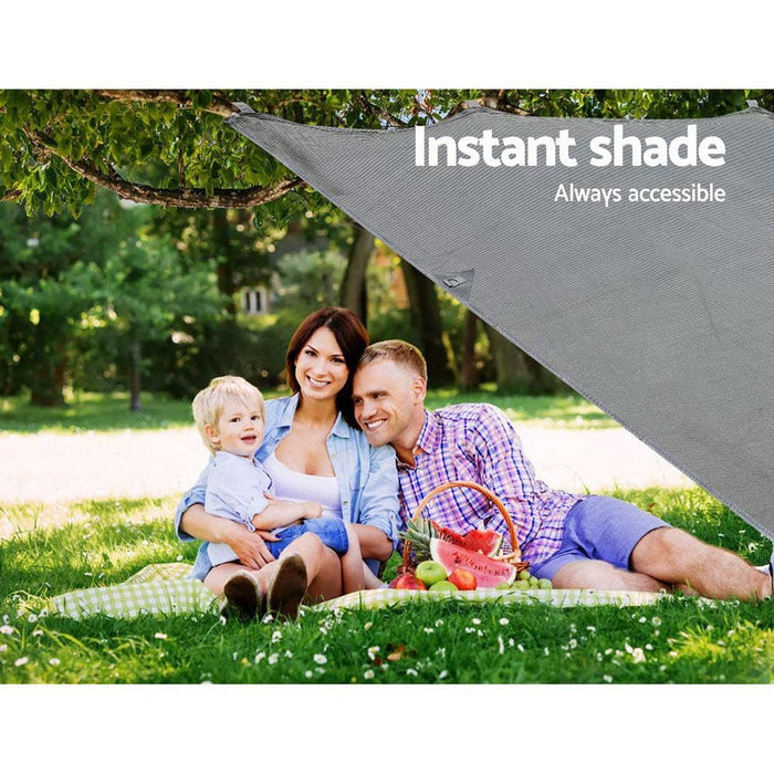 5.2m Caravan Privacy Screens 1.95m Roll Out Awning End Wall