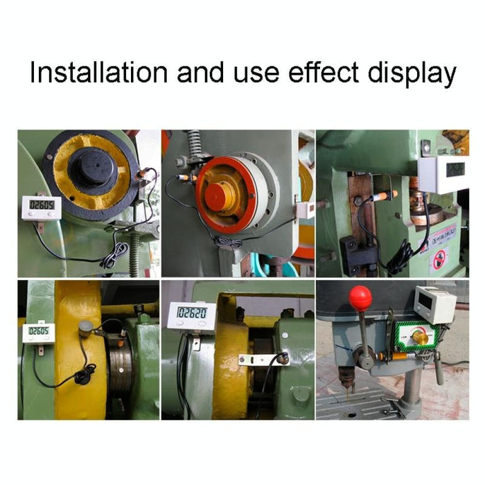 5 Display Electronic Digital Counter Industrial Magnetic