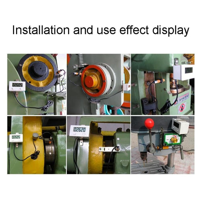 5 Display Electronic Digital Counter Industrial Magnetic