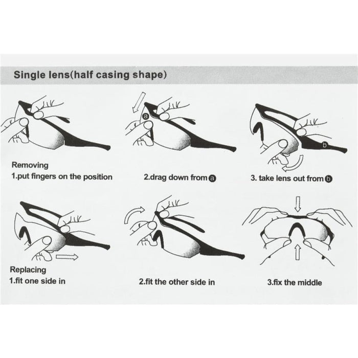 5 Lenses Sun Glasses for Cycling