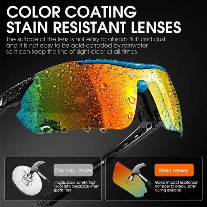 5 Lenses Sun Glasses for Cycling