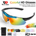 5 Lenses Sun Glasses for Cycling