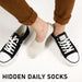 5 Pack Large Multi Colour Daily no Show Ankle Socks
