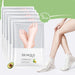 5 Pairs Avocado Exfoliating Feet Peeling Spa Pedicure Foot
