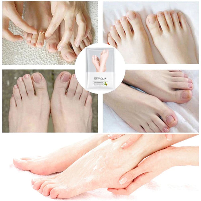 5 Pairs Avocado Exfoliating Feet Peeling Spa Pedicure Foot