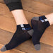 5 Pairs Breathable Bamboo Fiber Light Business Absorb Sweat