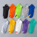 5 Pairs Mens Bright Ankle Socks Breathable Deodorant