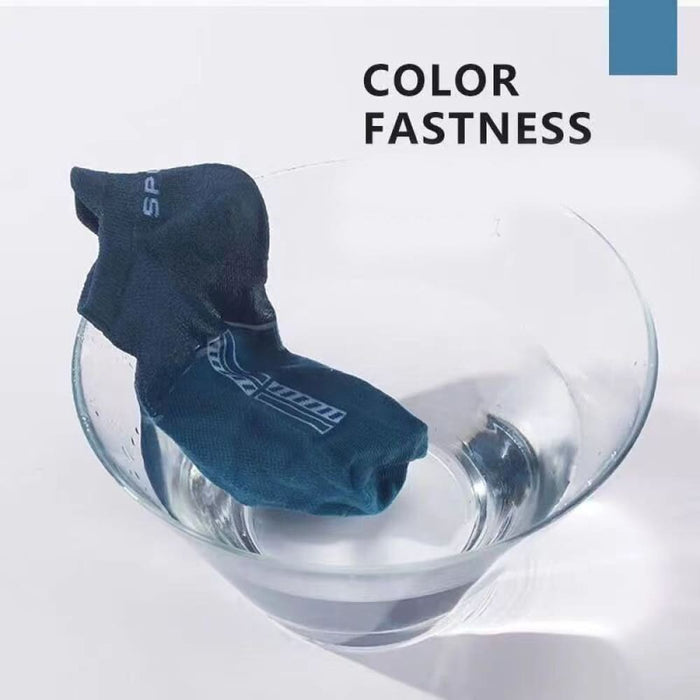 5 Pairs of Mens Summer Thin Mesh Breathable Polyester