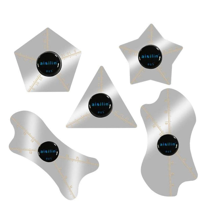 5 Pcs 0.1mm Ultra Thin Stainless Steel Pry Bar Crowbar