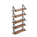 5 Pcs Floating Shelves Hung Shelf Wall Mounted Storage