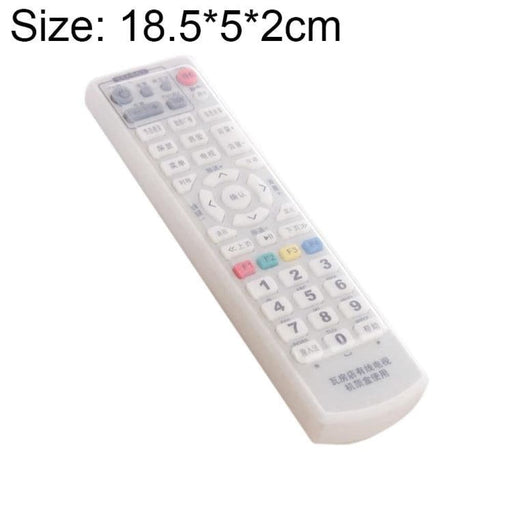 5 Pcs Remote Control Silicone Protective Cover Size 18.5 2cm
