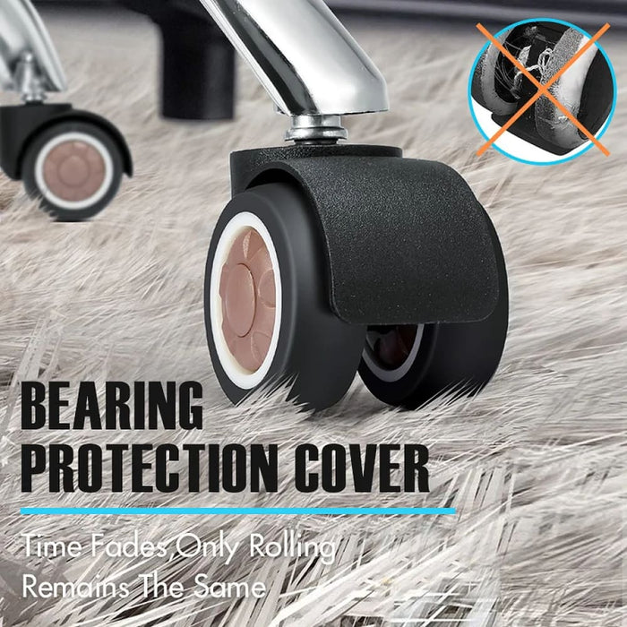 5 Piece 2 Tpr Rubber Office Chair Casters Safe And Mute