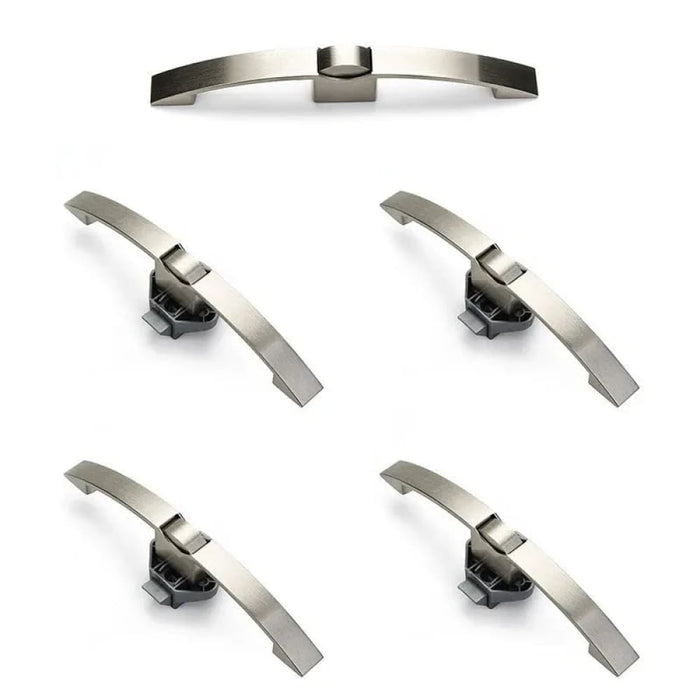 5 Piece Camper Car Push Lock With Handle For Rv Boat Home