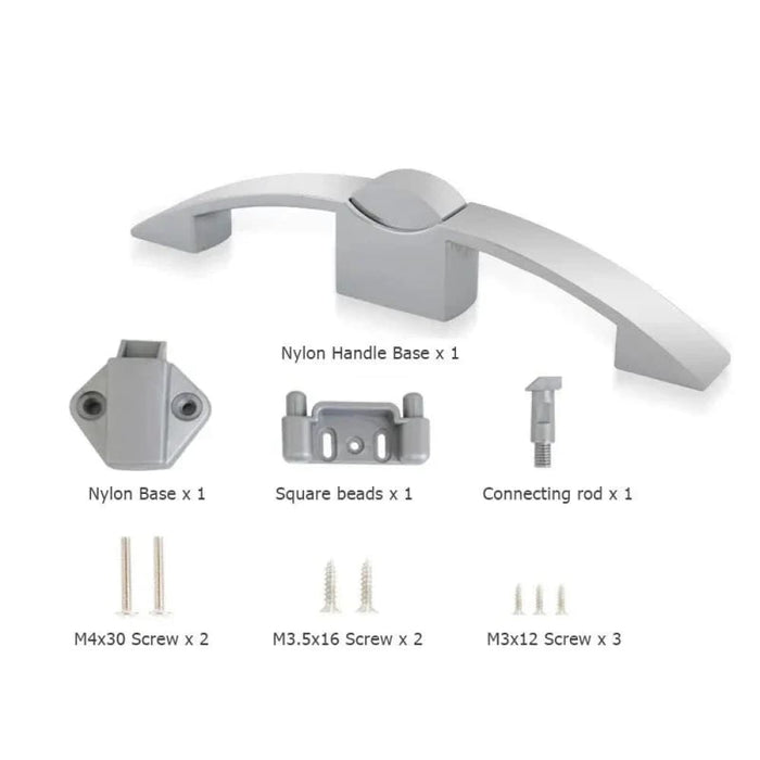 5 Piece Camper Car Push Lock With Handle For Rv Boat Home