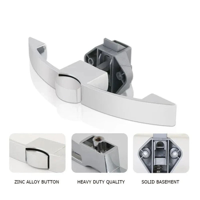 5 Piece Camper Car Push Lock With Handle For Rv Boat Home