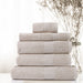 5 Piece Cotton Bamboo Towel Set 450gsm Luxurious Absorbent