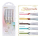 5 Piece Double Tip Highlighters Kawaii Manga Markers Pastel