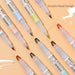 5 Piece Double Tip Highlighters Kawaii Manga Markers Pastel