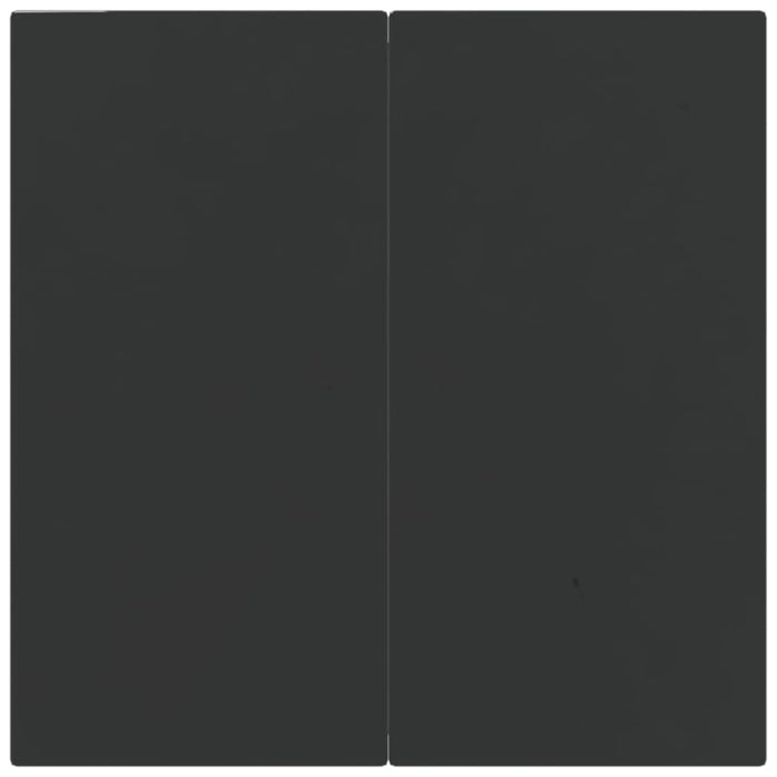 5 Piece Garden Dining Set Black Poly Rattan Topinpt