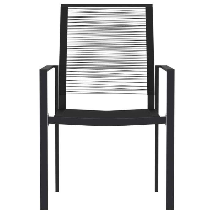 5 Piece Garden Dining Set Black Tbkkokk