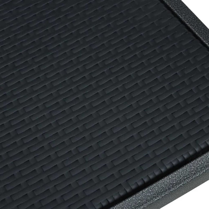 5 Piece Garden Dining Set Black Tbkkxii