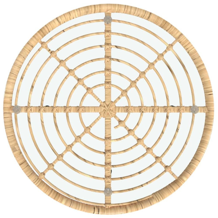 5 Piece Garden Dining Set Poly Rattan Topinao