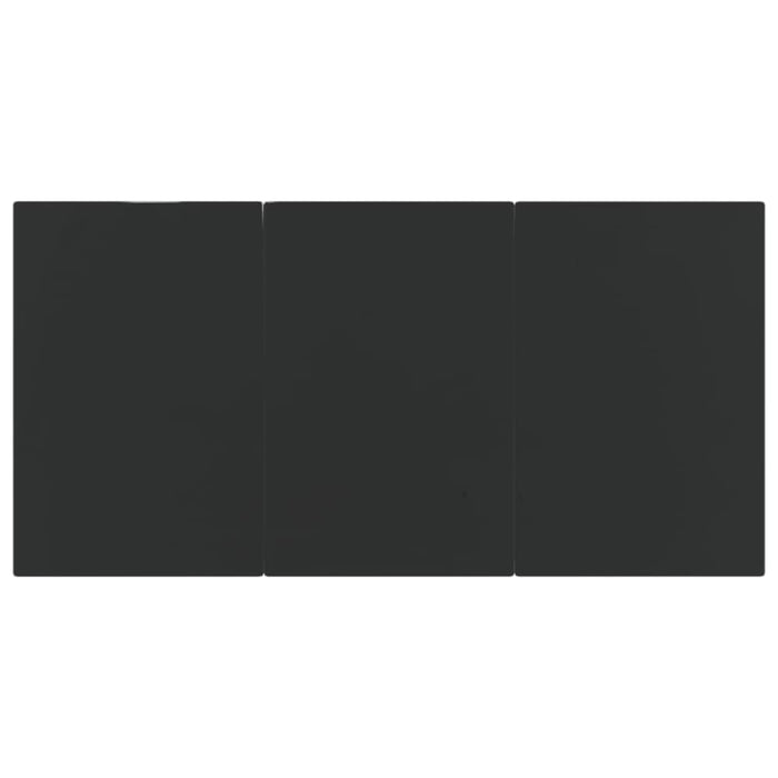 5 Piece Garden Dining Set Poly Rattan Topinlo