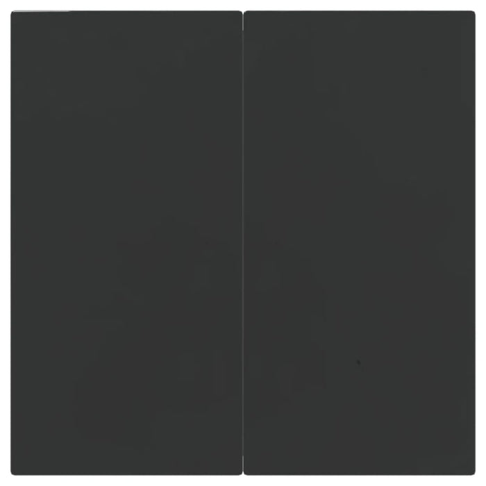 5 Piece Garden Dining Set Black Poly Rattan And Steel