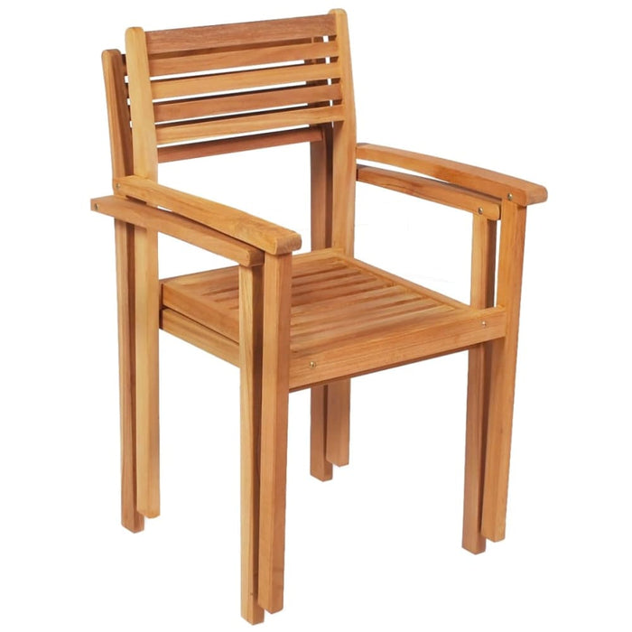 5 Piece Garden Dining Set Solid Teak Wood Tbpkpai