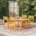 5 Piece Garden Dining Set Solid Teak Wood Tbpkpai